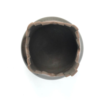Nicholas Martinez San Ildefonso Kiva Step Bowl-Indian Pueblo Store