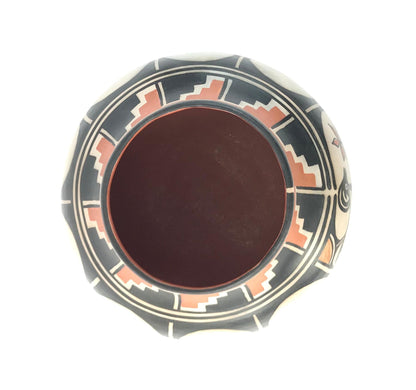 Robert Tenorio Santo Domingo Ram Bowl-Indian Pueblo Store