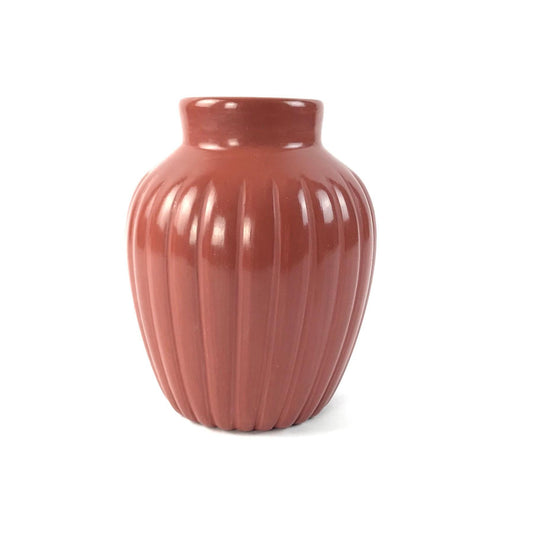 Alvin Baca Polished Melon Jar-Indian Pueblo Store