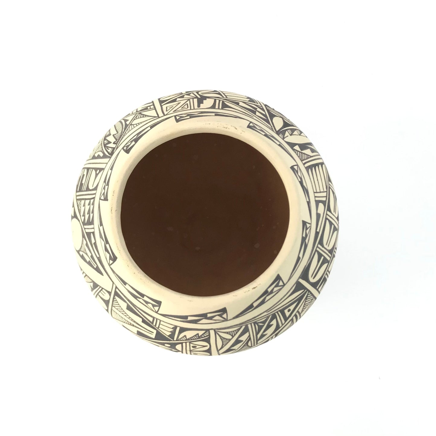 Gabriel Gonzales Holloway Jemez Black and White Bowl