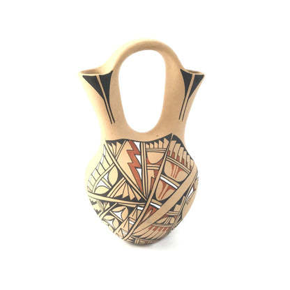 Gabriel Gonzales Holloway Traditional Wedding Vase-Indian Pueblo Store