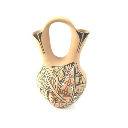 Gabriel Gonzales Holloway Traditional Wedding Vase-Indian Pueblo Store