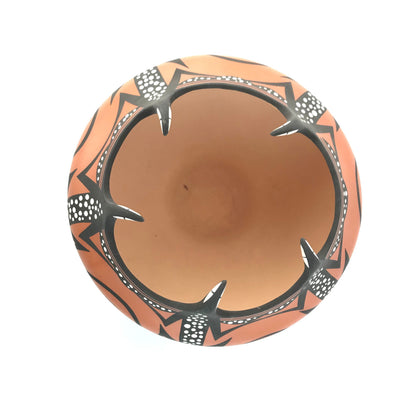 Anderson Peynetsa Zuni Large Lizard Bowl