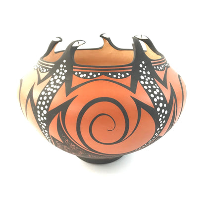 Anderson Peynetsa Zuni Large Lizard Bowl-Indian Pueblo Store