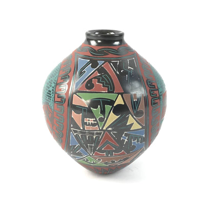 Memo and Aracely Varela Casas Grandes Egg Shaped Jar