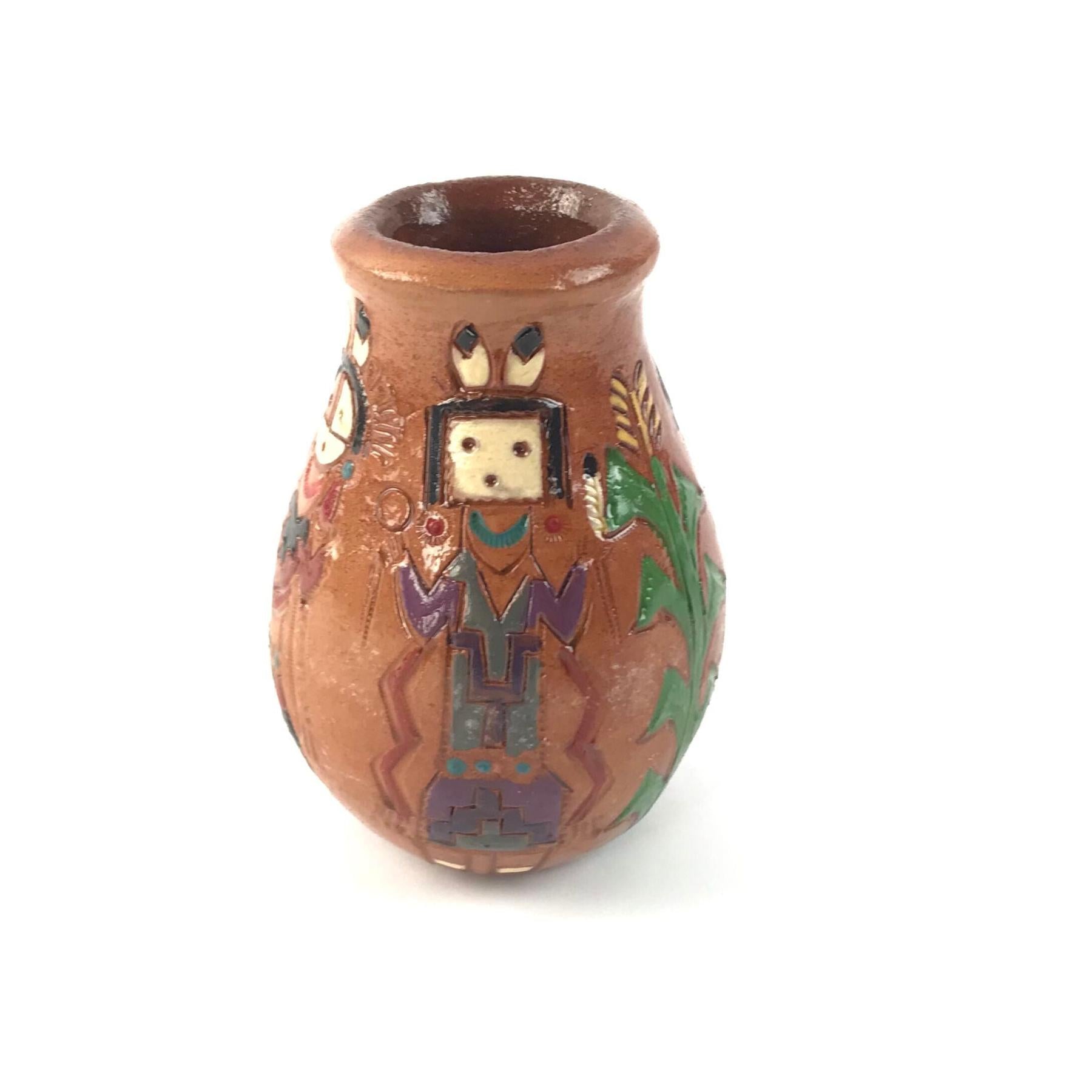 Ken and Irene White Pine Pitch Jar-Indian Pueblo Store