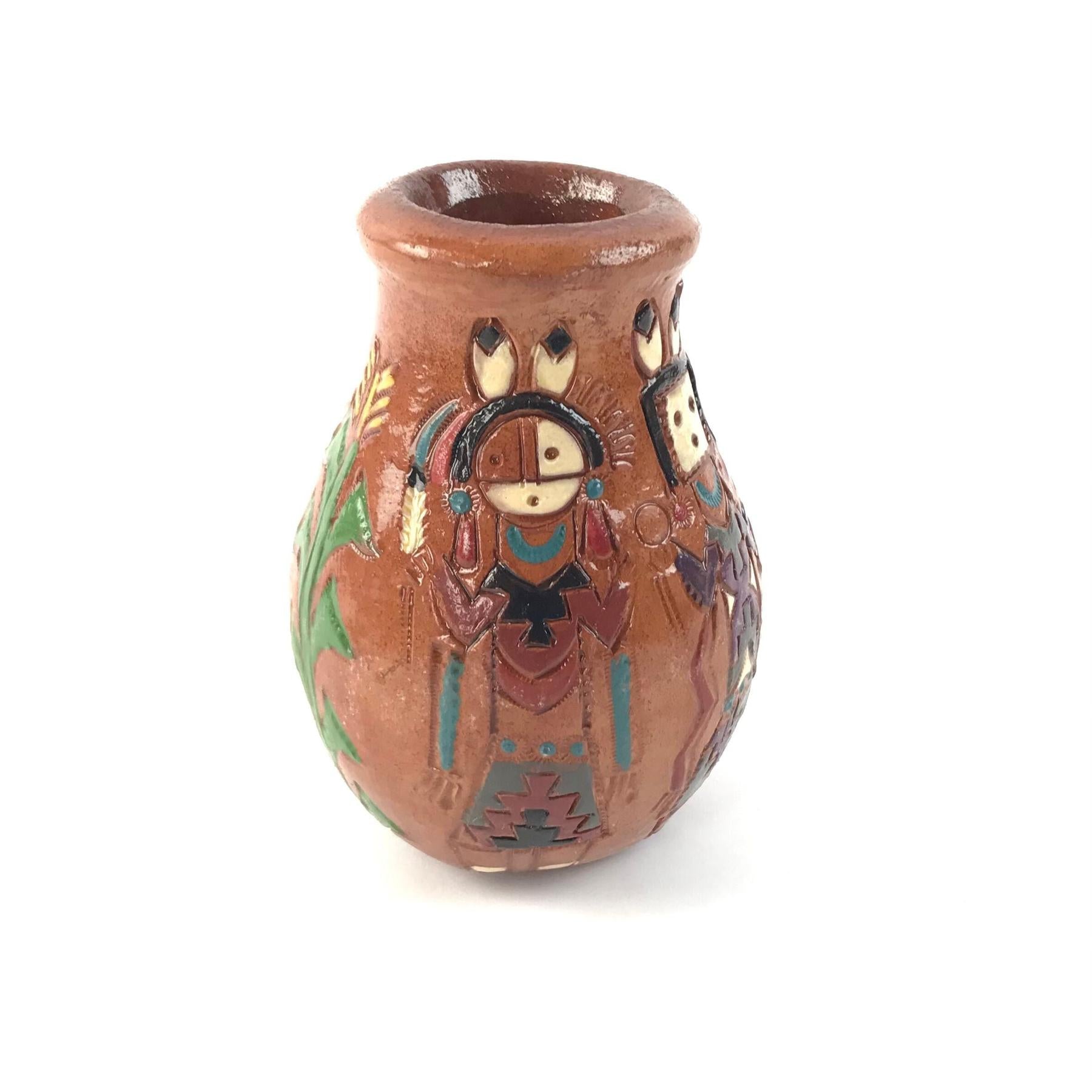 Ken and Irene White Pine Pitch Jar-Indian Pueblo Store