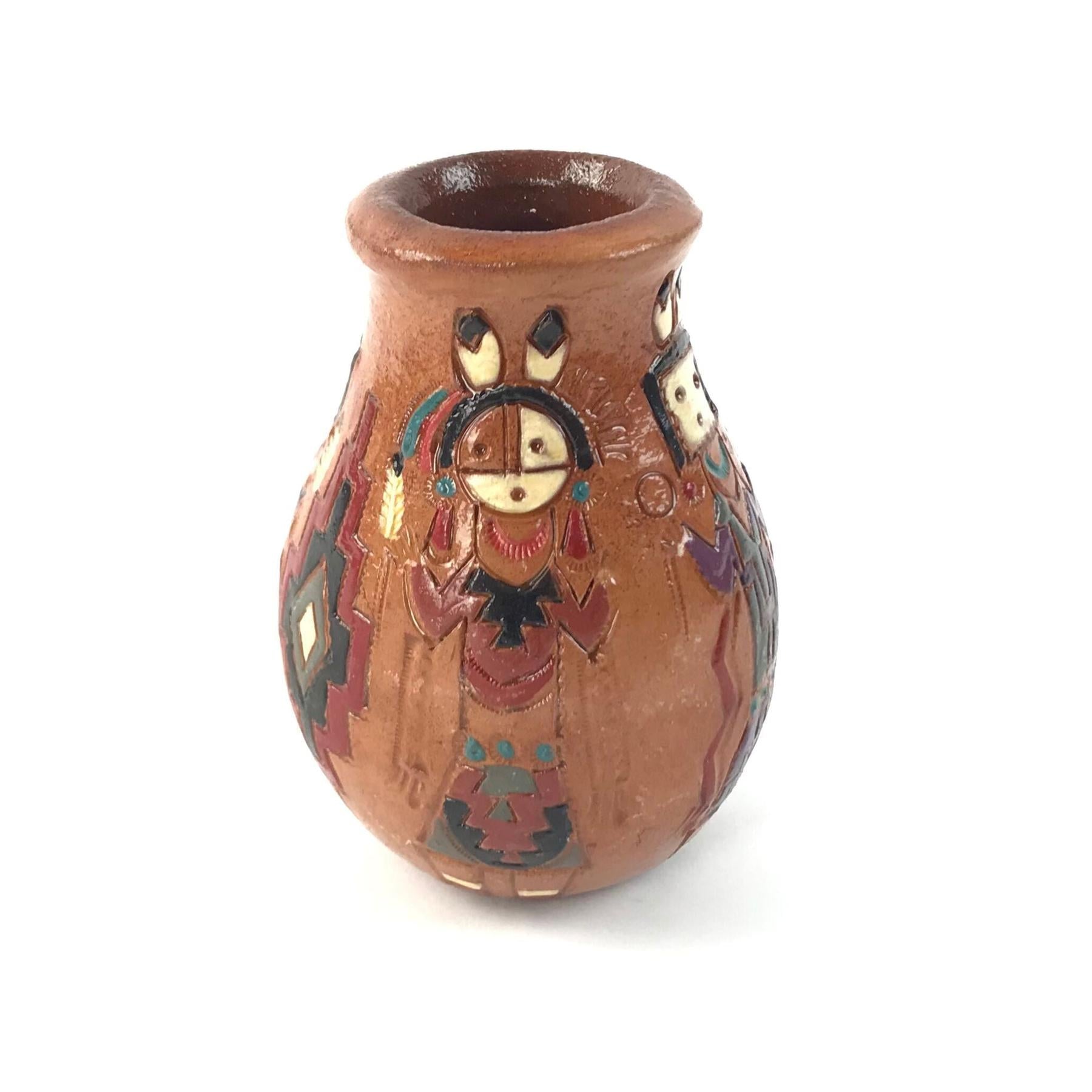 Ken and Irene White Pine Pitch Jar-Indian Pueblo Store