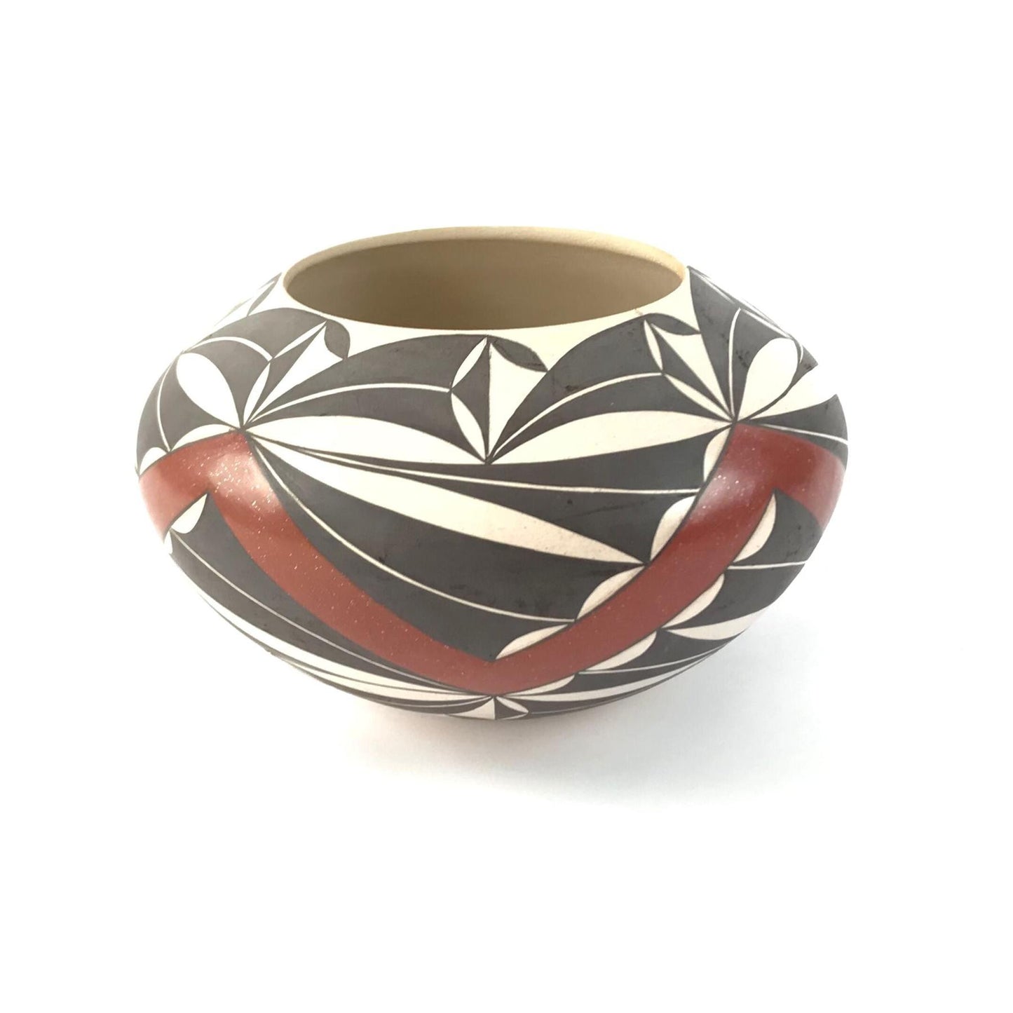 Yvonne Analla Lucas Laguna Traditional Bowl-Indian Pueblo Store