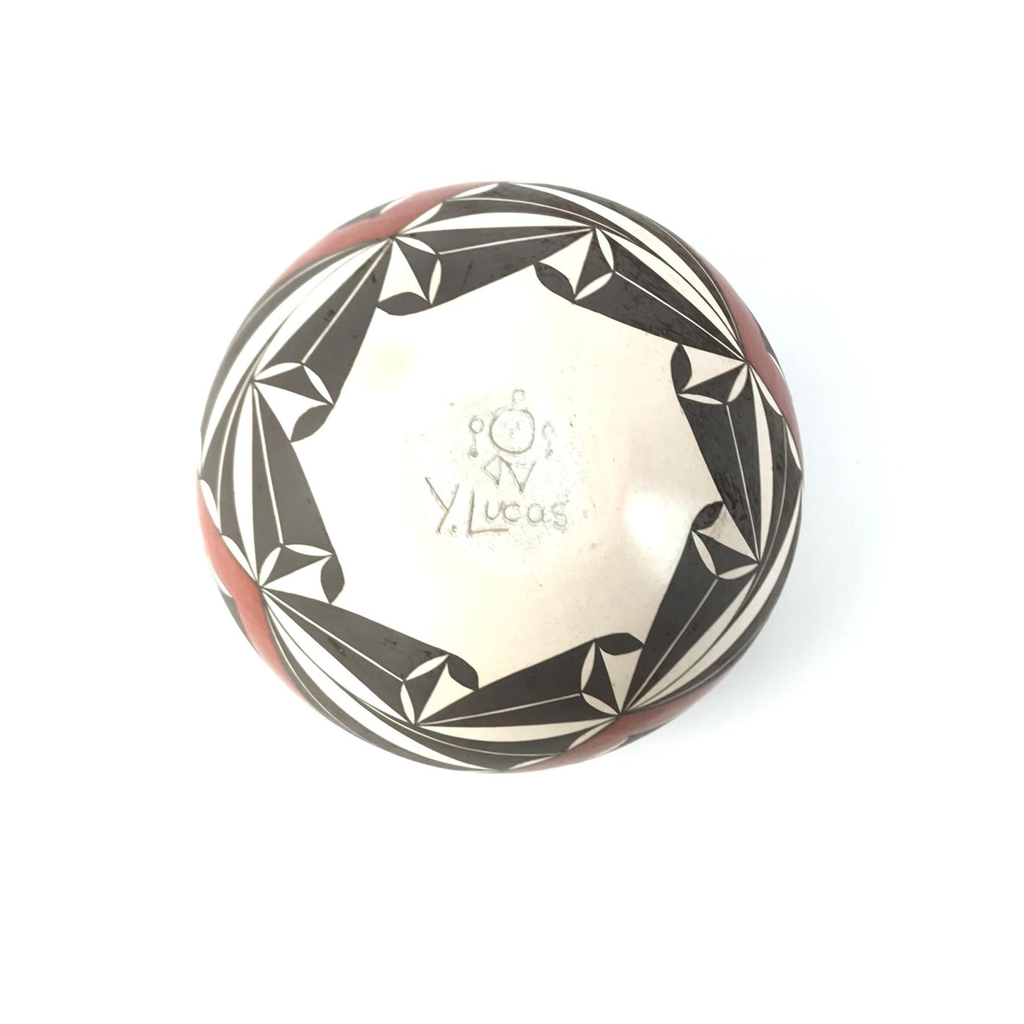Yvonne Analla Lucas Laguna Traditional Bowl-Indian Pueblo Store
