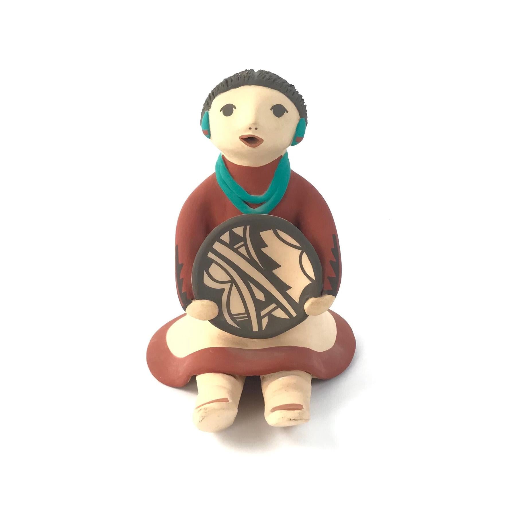 Bessie Yepa Jemez Women Figurine-Indian Pueblo Store