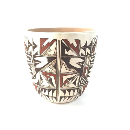 Harrison Jim Hopi Style Carved Ram Bowl-Indian Pueblo Store