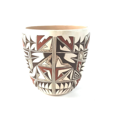 Harrison Jim Hopi Style Carved Ram Bowl