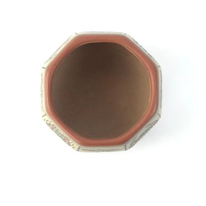 Margaret and Luther Gutierrez Polychrome Avaynu Bowl-Indian Pueblo Store