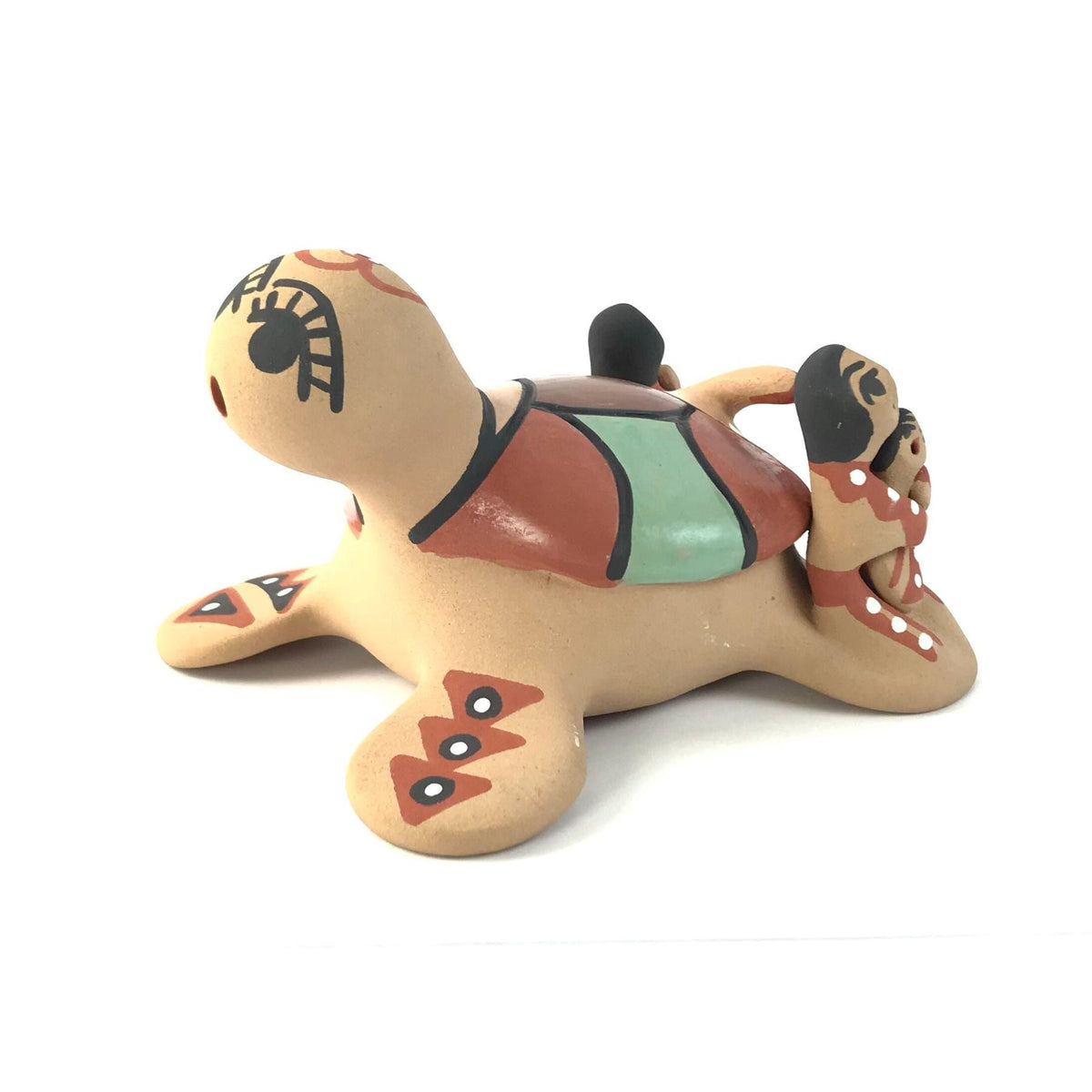 Felicia Fragua Curley Turtle with Three Children Storyteller-Indian Pueblo Store