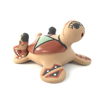Felicia Fragua Curley Turtle with Three Children Storyteller-Indian Pueblo Store