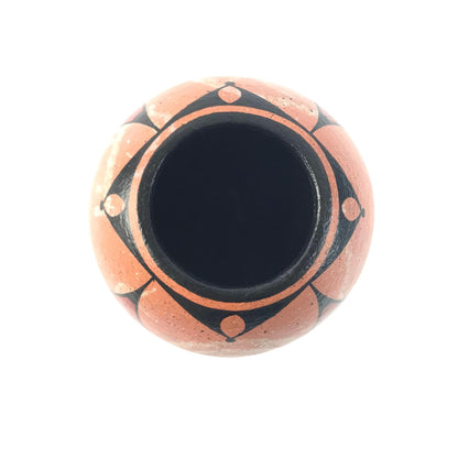Ralph Aragon Polychrome Geometric Jar-Indian Pueblo Store