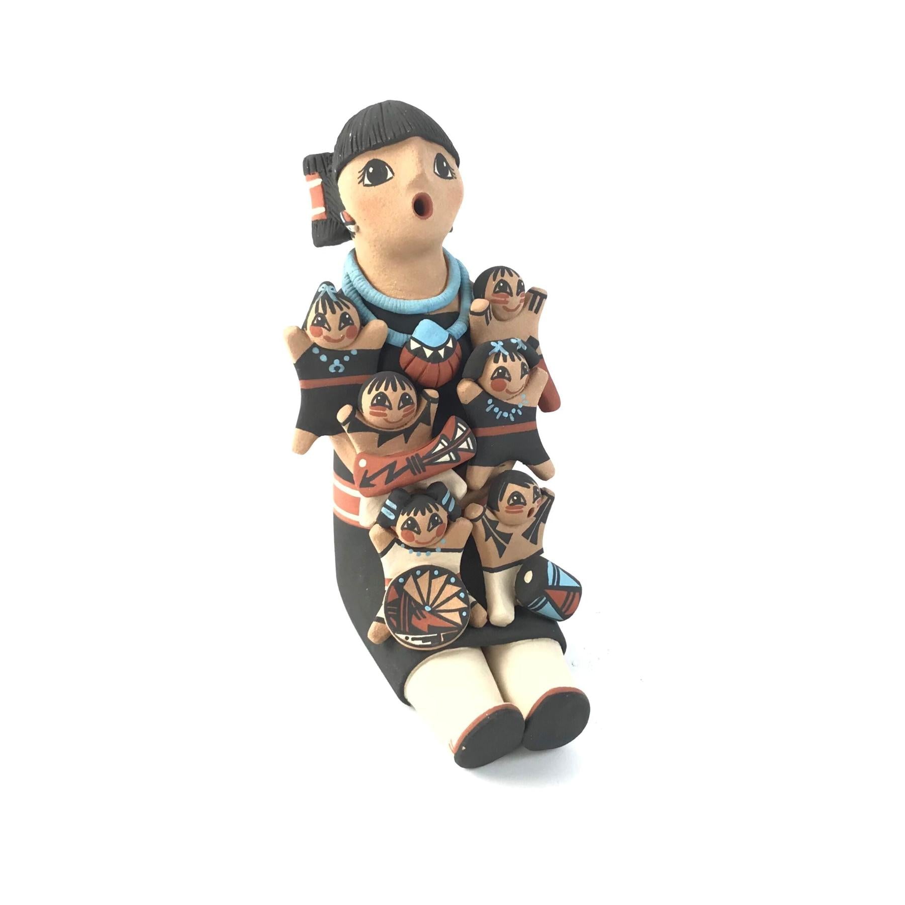 Christina Armijo Jemez 6 Child Storyteller-Indian Pueblo Store