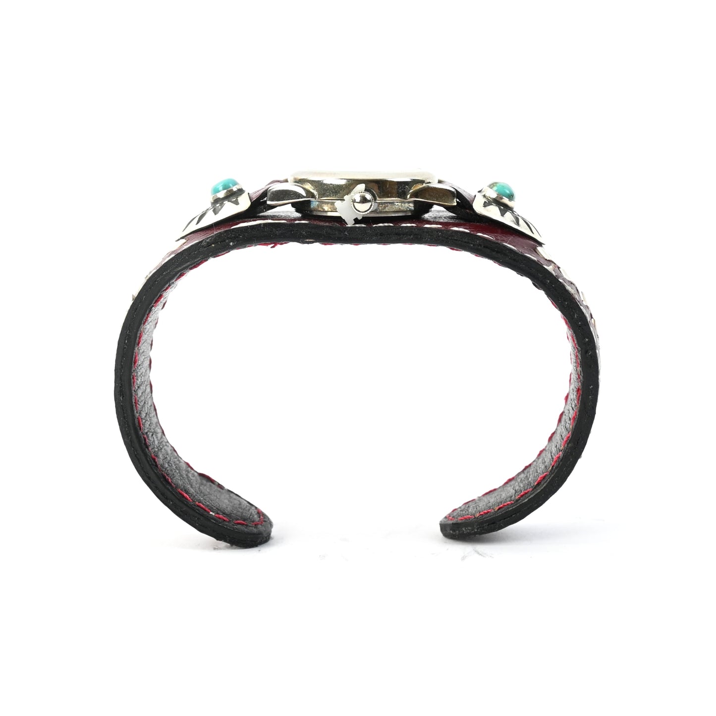 Frank Armstrong Leather Cuff Bracelet Watch