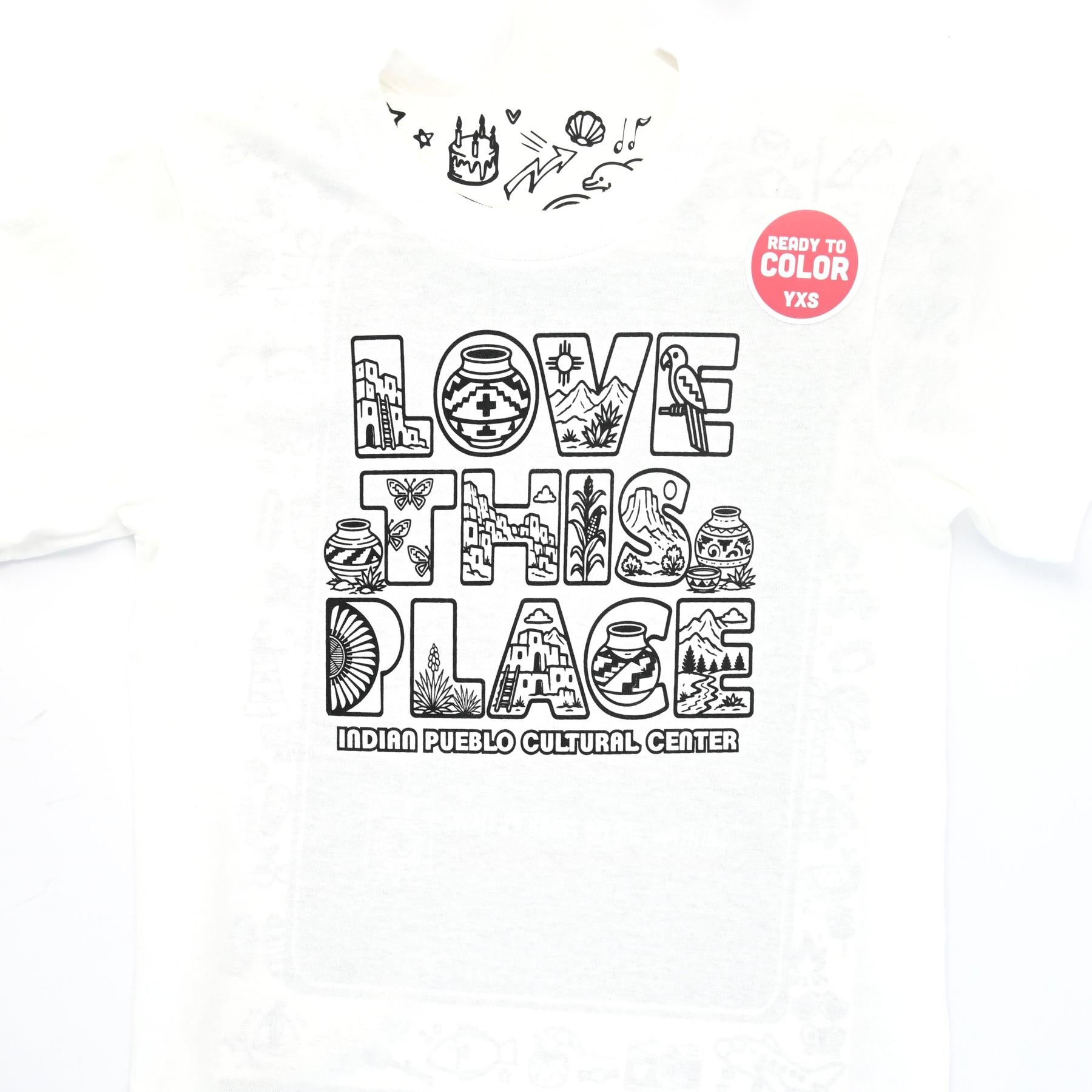 Youth Scribble Tees-Indian Pueblo Store