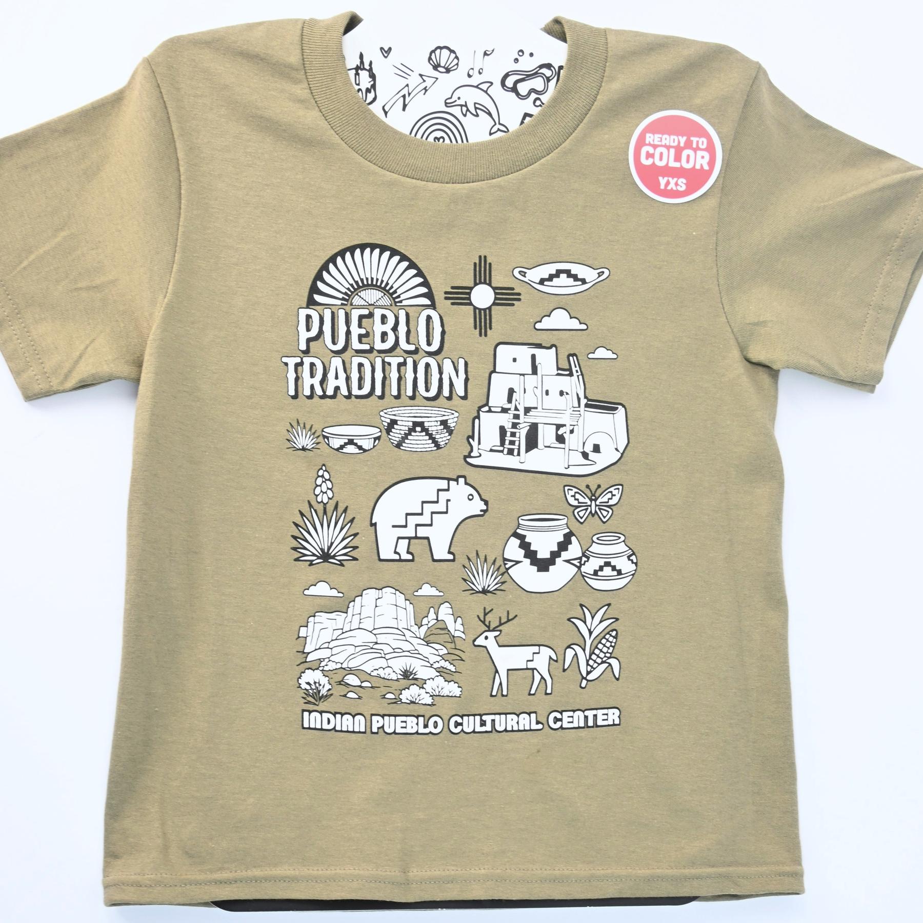 Youth Scribble Tees-Indian Pueblo Store