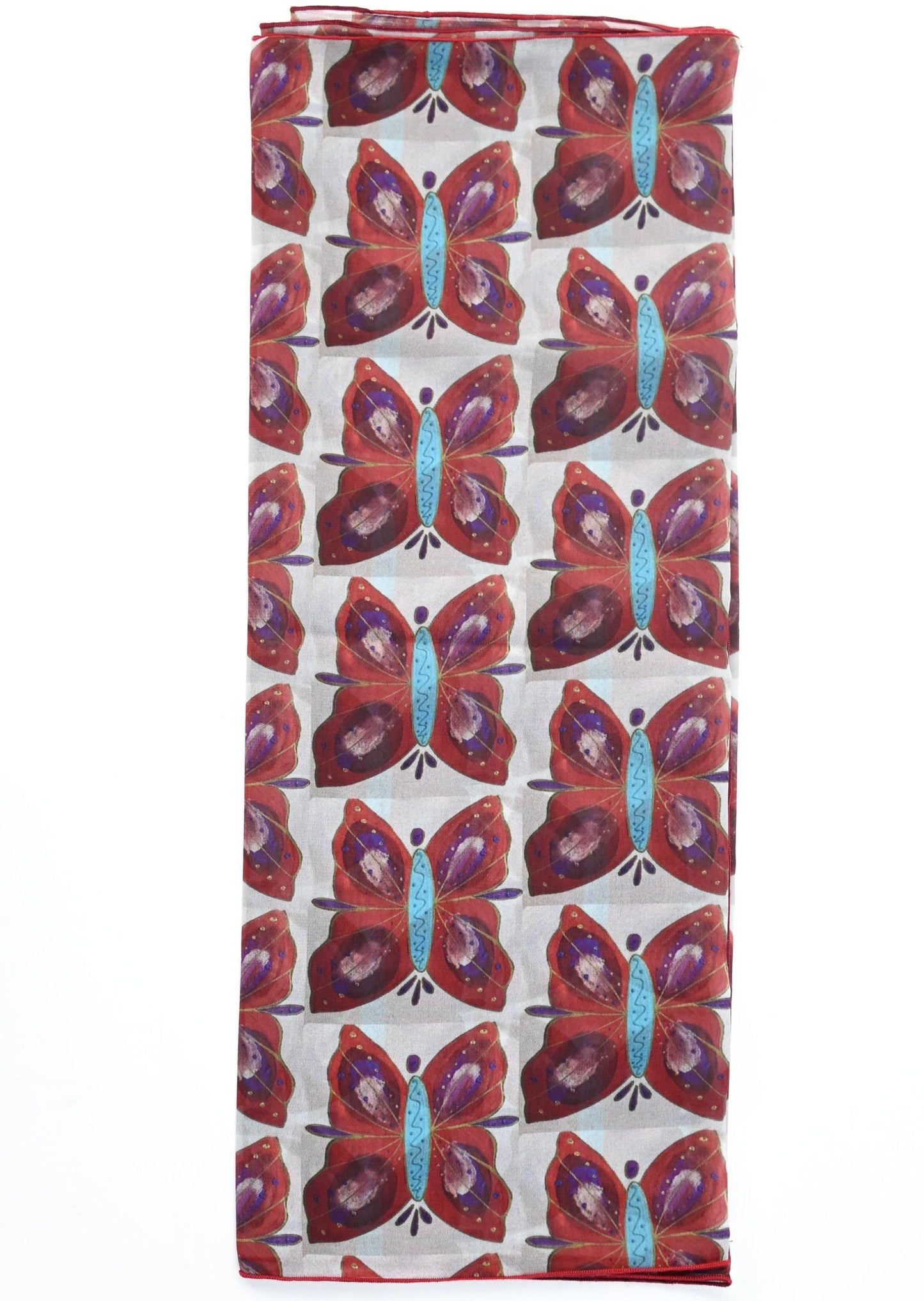 Michelle Tsosie Sisneros Chiffon Scarves-Indian Pueblo Store