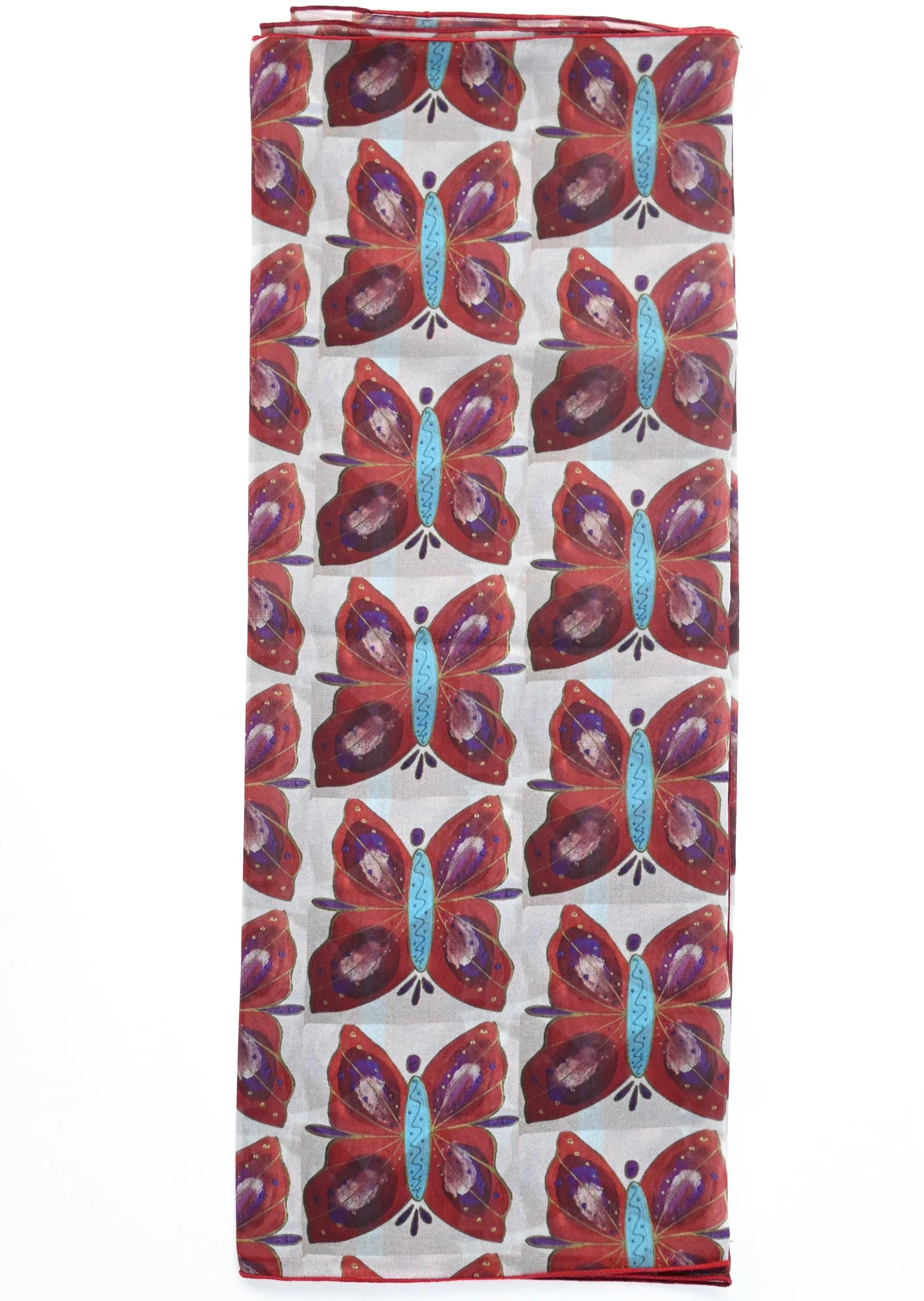 Michelle Tsosie Sisneros Chiffon Scarves-Indian Pueblo Store