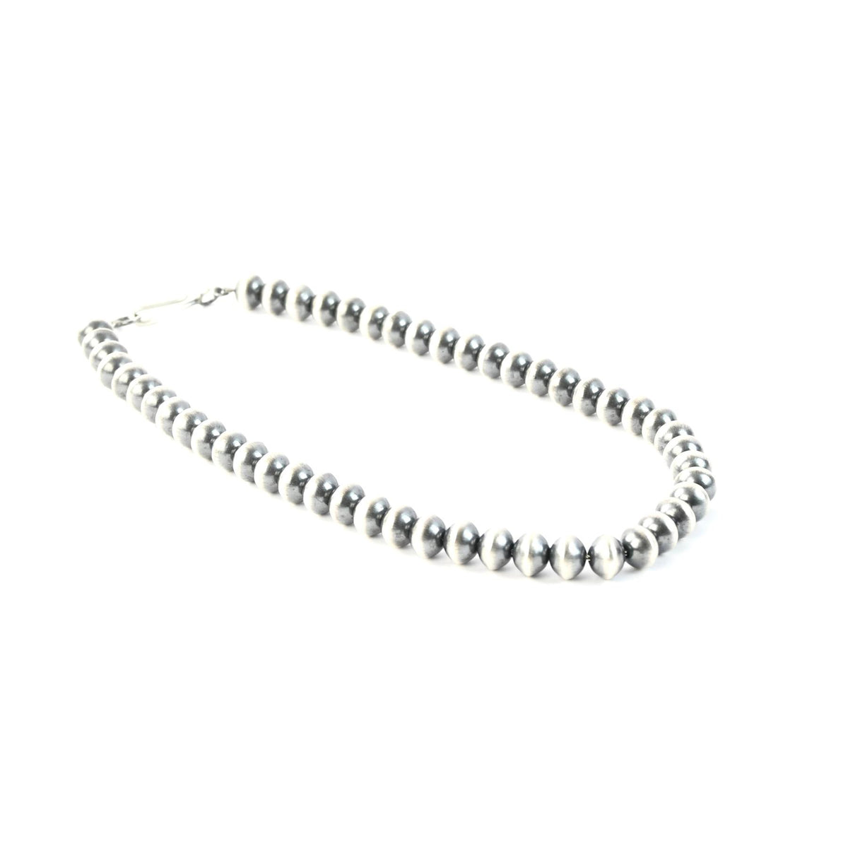 Preston Haley Navajo Pearl Bead Neckless-Indian Pueblo Store