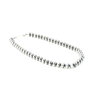 Preston Haley Navajo Pearl Bead Neckless-Indian Pueblo Store