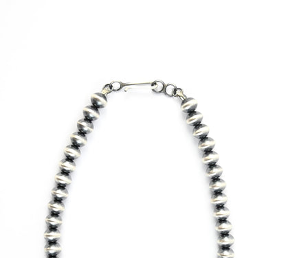 Preston Haley Navajo Pearl Bead Neckless-Indian Pueblo Store