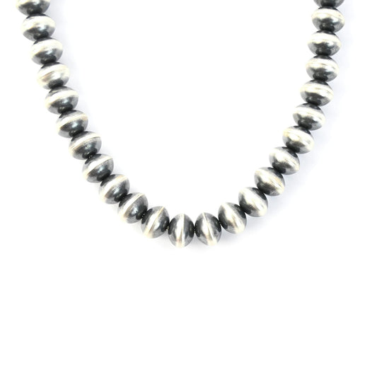 Preston Haley Navajo Pearl Bead Neckless-Indian Pueblo Store