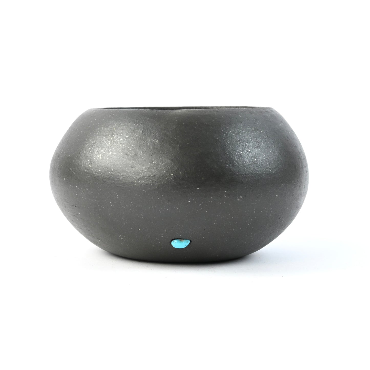 Glenn Gomez Pojoaque Black Micaceous Bowl