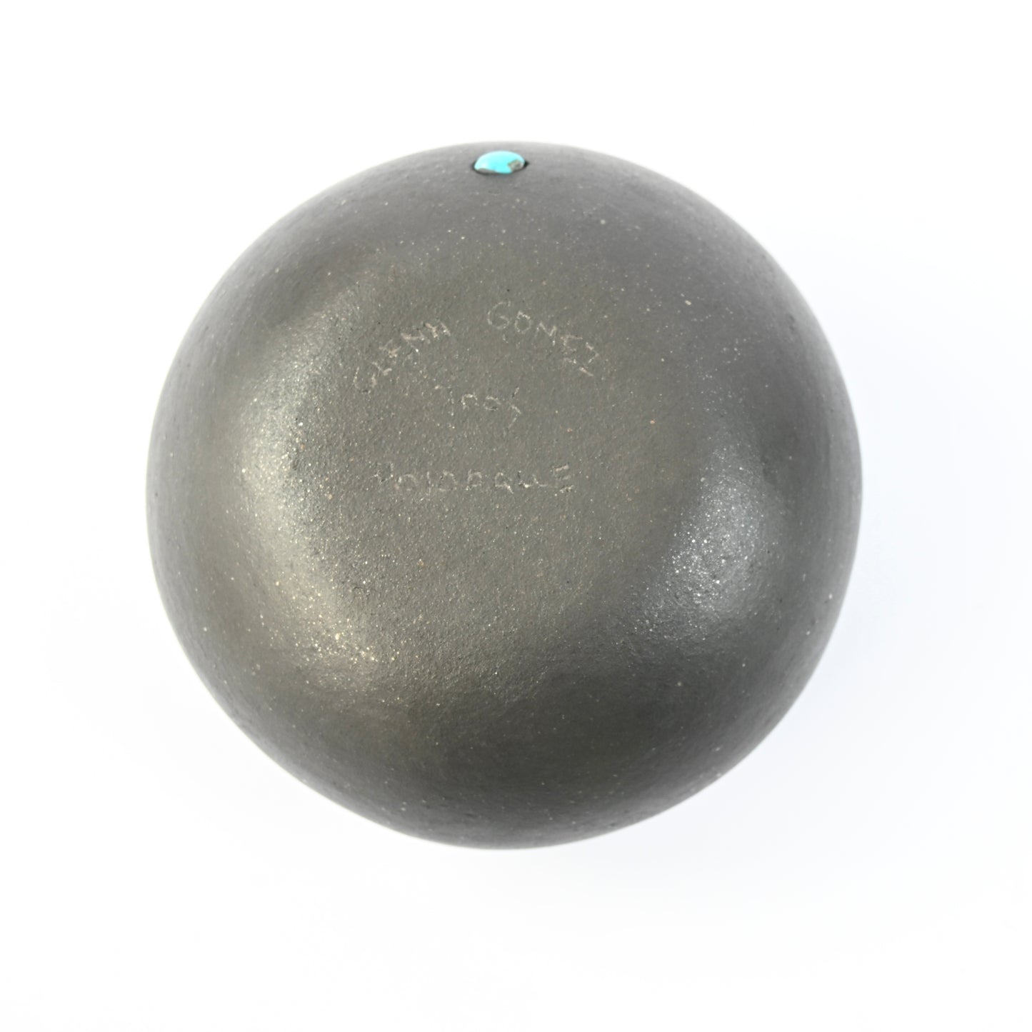 Glenn Gomez Pojoaque Black Micaceous Bowl