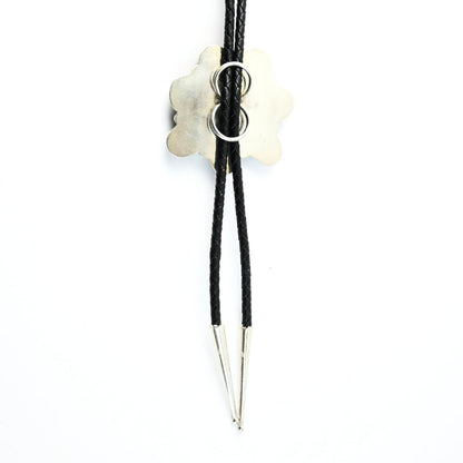Nelson Morgan Turquoise Cluster Bolo Tie-Indian Pueblo Store
