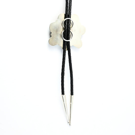 Nelson Morgan Turquoise Cluster Bolo Tie-Indian Pueblo Store