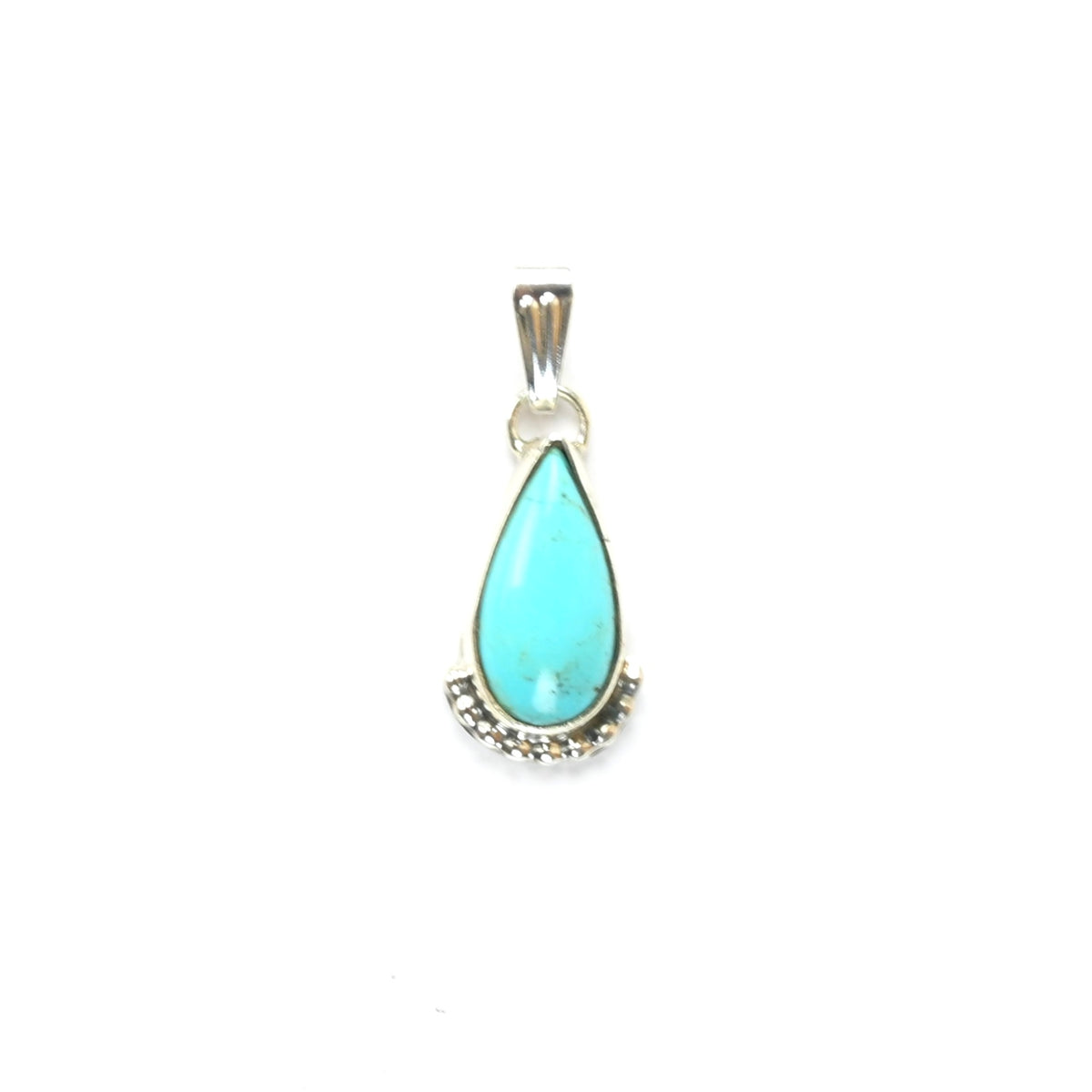Janelle Perry Turquoise Teardrop Earring and Necklace Set-Indian Pueblo Store