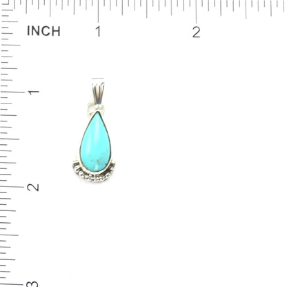 Janelle Perry Turquoise Teardrop Earring and Necklace Set-Indian Pueblo Store