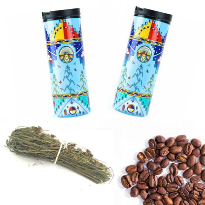 George Toya Pueblo Morning Duo Gift Basket-Indian Pueblo Store