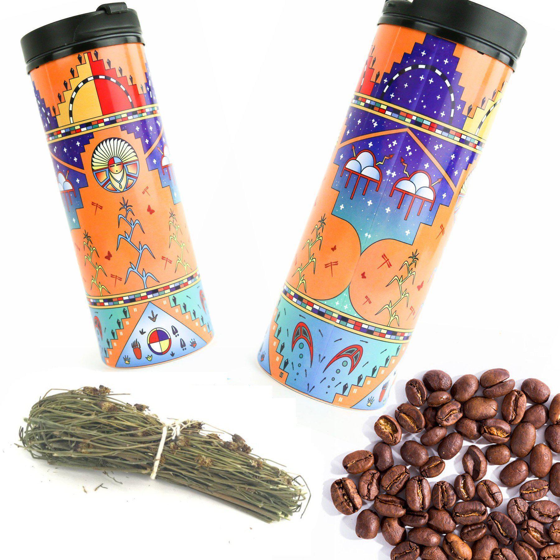 George Toya Pueblo Morning Duo Gift Basket-Indian Pueblo Store