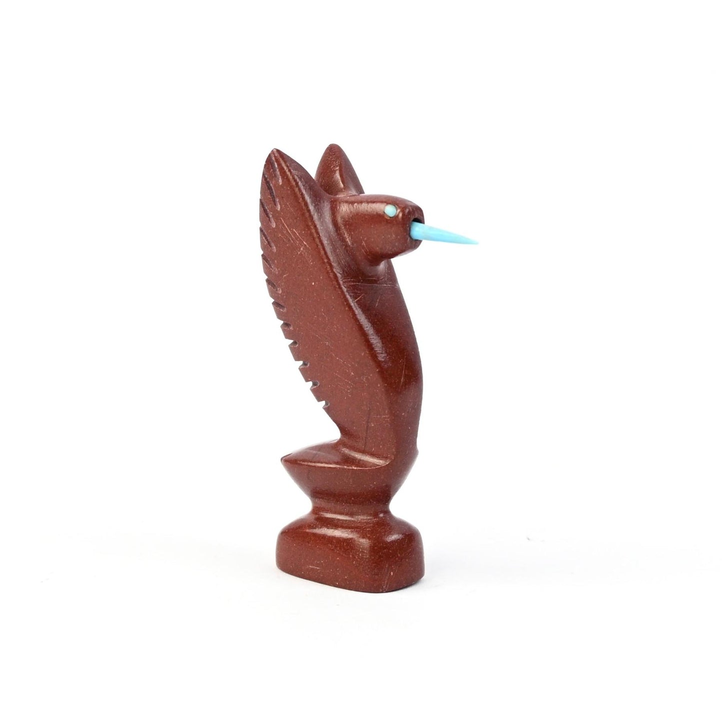 Brandon Phillips Pipestone Hummingbird Fetish Carving-Indian Pueblo Store