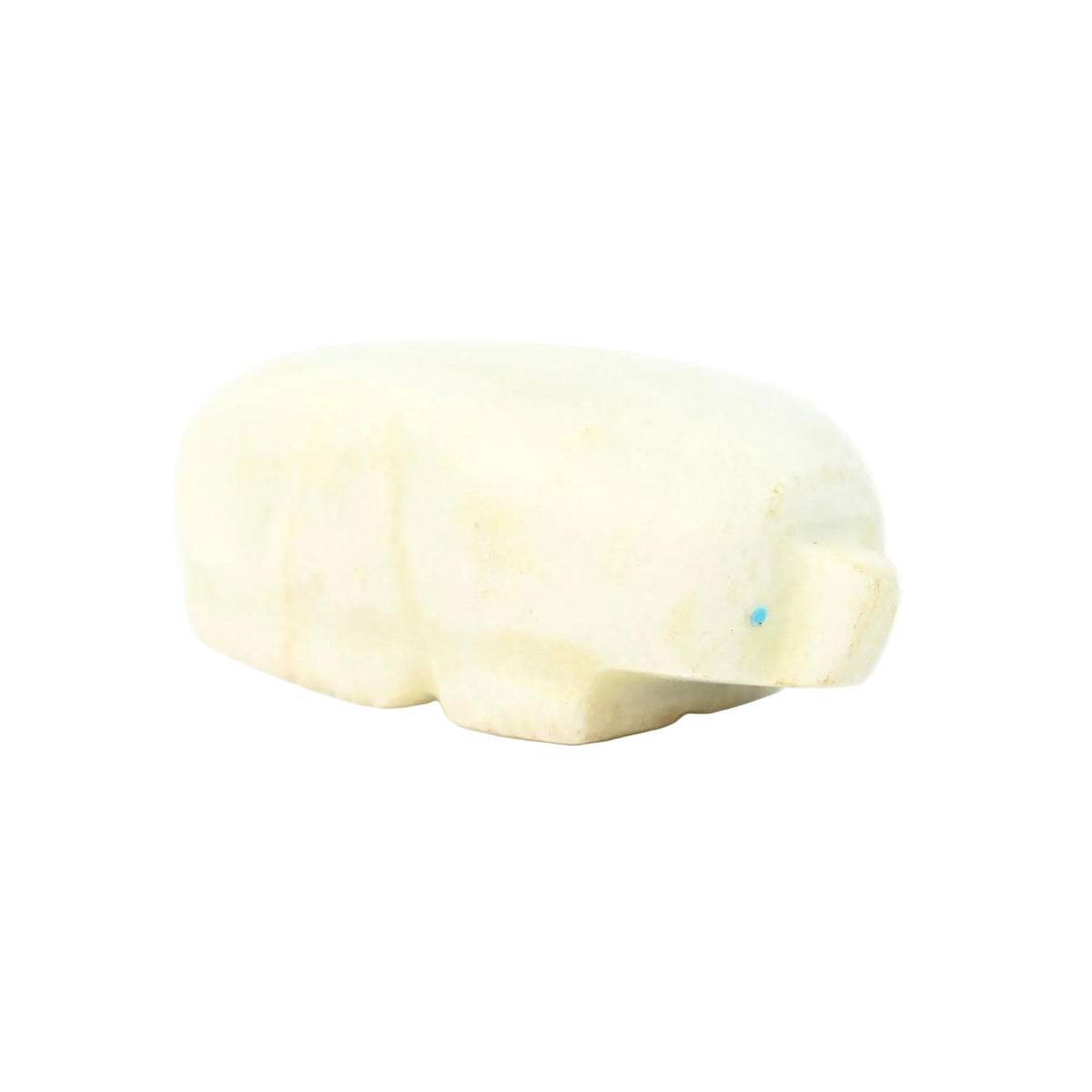 Fred Weekoty Marble Mole Fetish Carving-Indian Pueblo Store