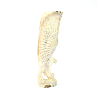 Lewis Malie Antler Eagle Fetish Carving-Indian Pueblo Store