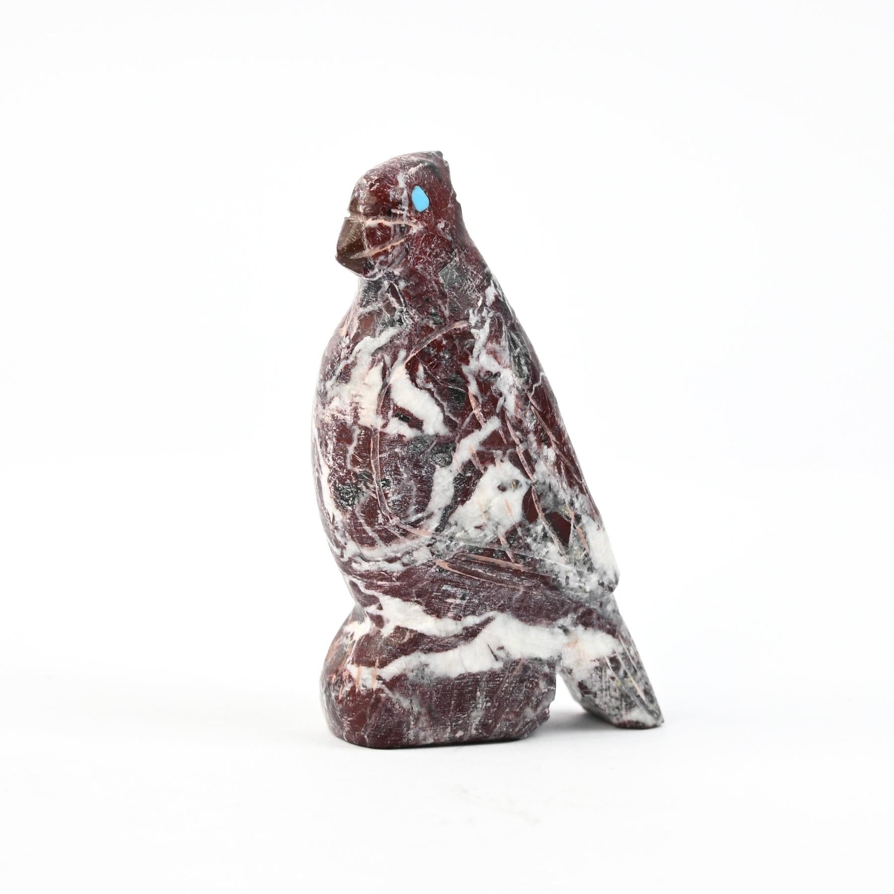 Cody Nastacio Wildhorse Cardinal Fetish Carving-Indian Pueblo Store