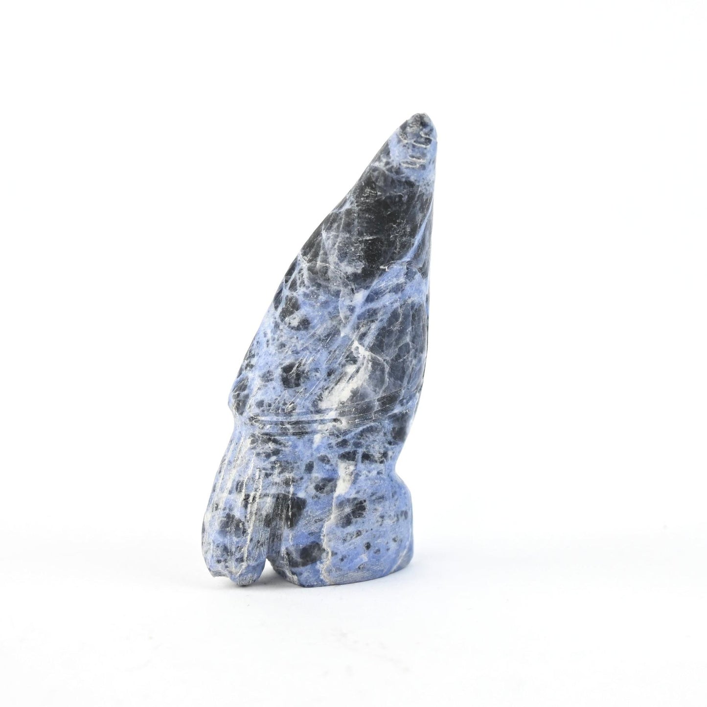 Cody Nastacio Sodalite Blue Jay Fetish Carving-Indian Pueblo Store
