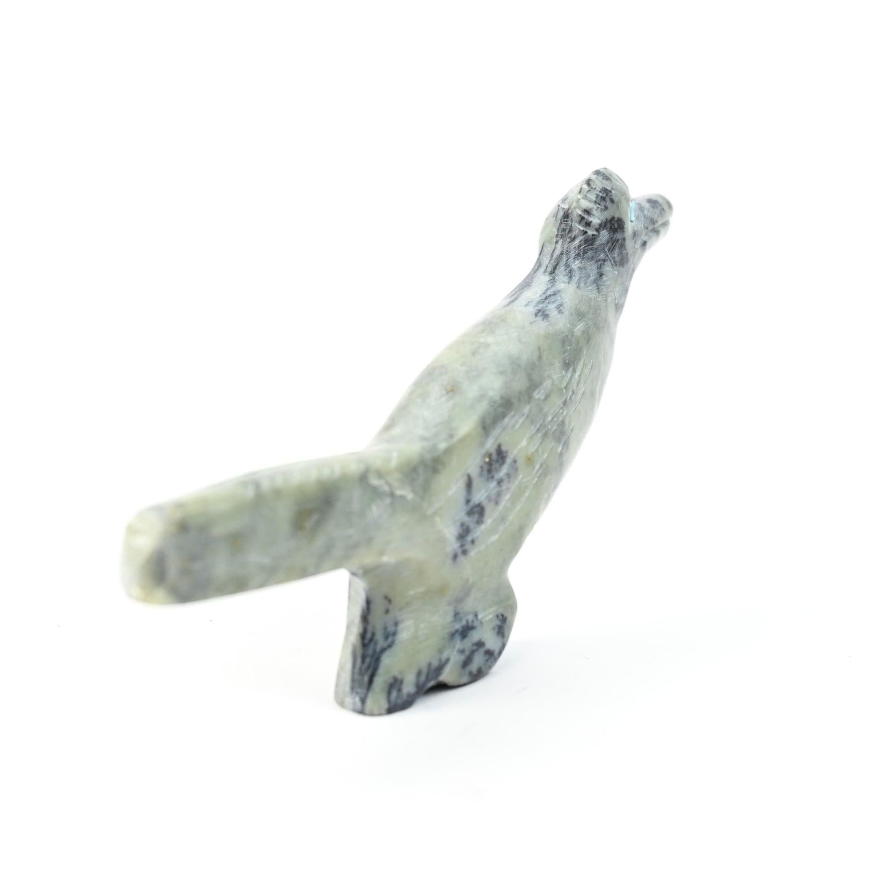Cody Nastacio Sodalite Road Runner Fetish Carving-Indian Pueblo Store