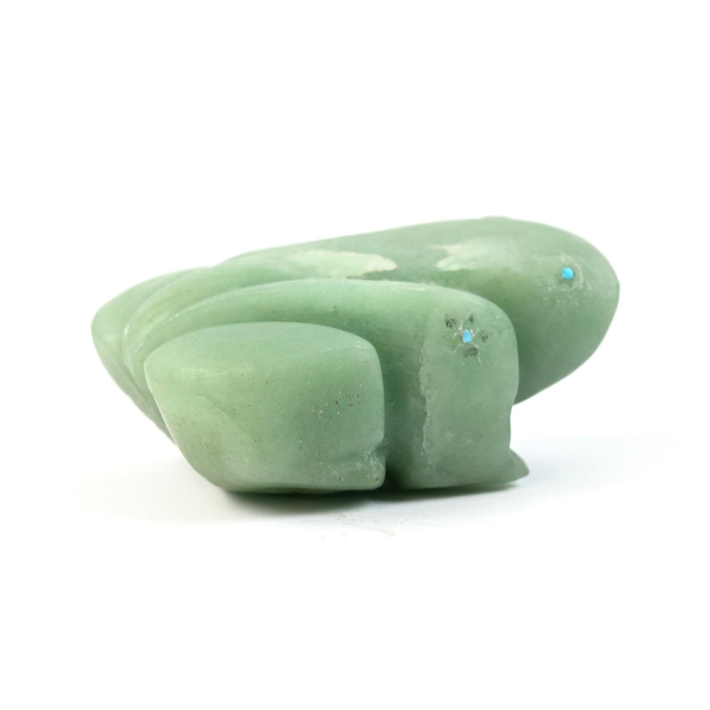 Kenneth Malani Florite Frog Fetish Carving-Indian Pueblo Store
