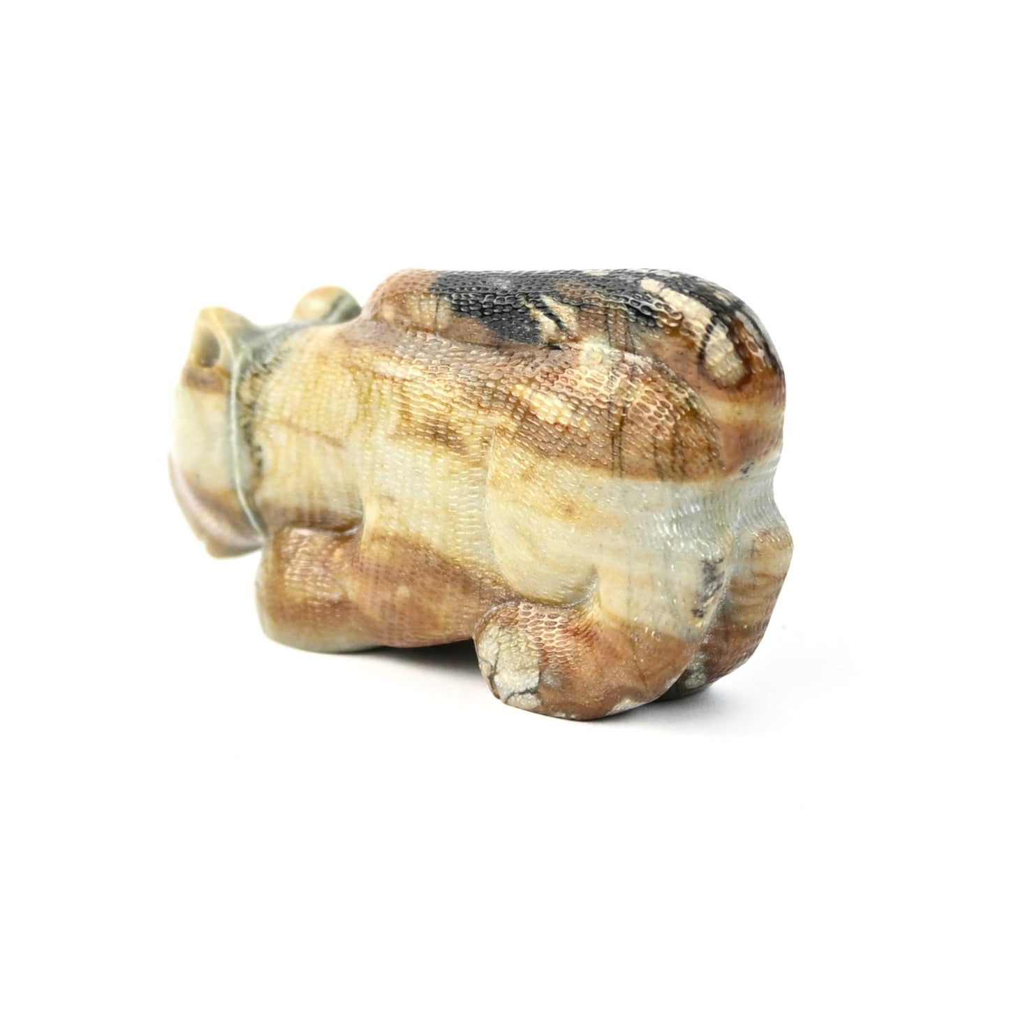 Randy Lucio Picasso Marble Mountain Lion Fetish Carving-Indian Pueblo Store