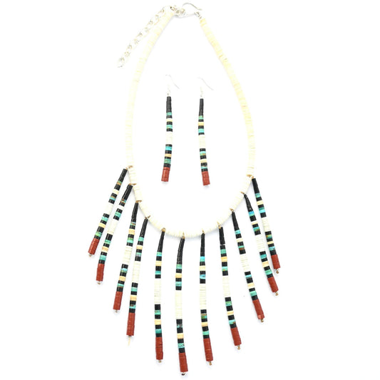Rainfall Necklace Set-Indian Pueblo Store