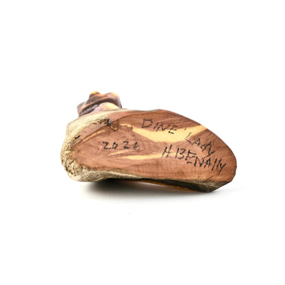 Harry and Isabella Benally "Dine Lady" Juniper Wood Carving-Indian Pueblo Store