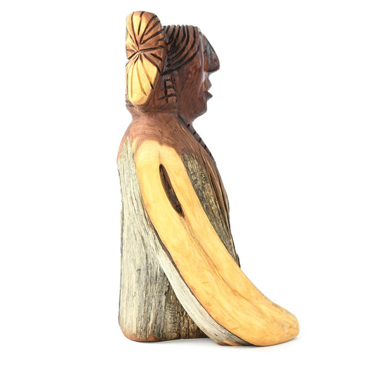 Harry and Isabella Benally Juniper Hopi Maiden Wood Carving-Indian Pueblo Store